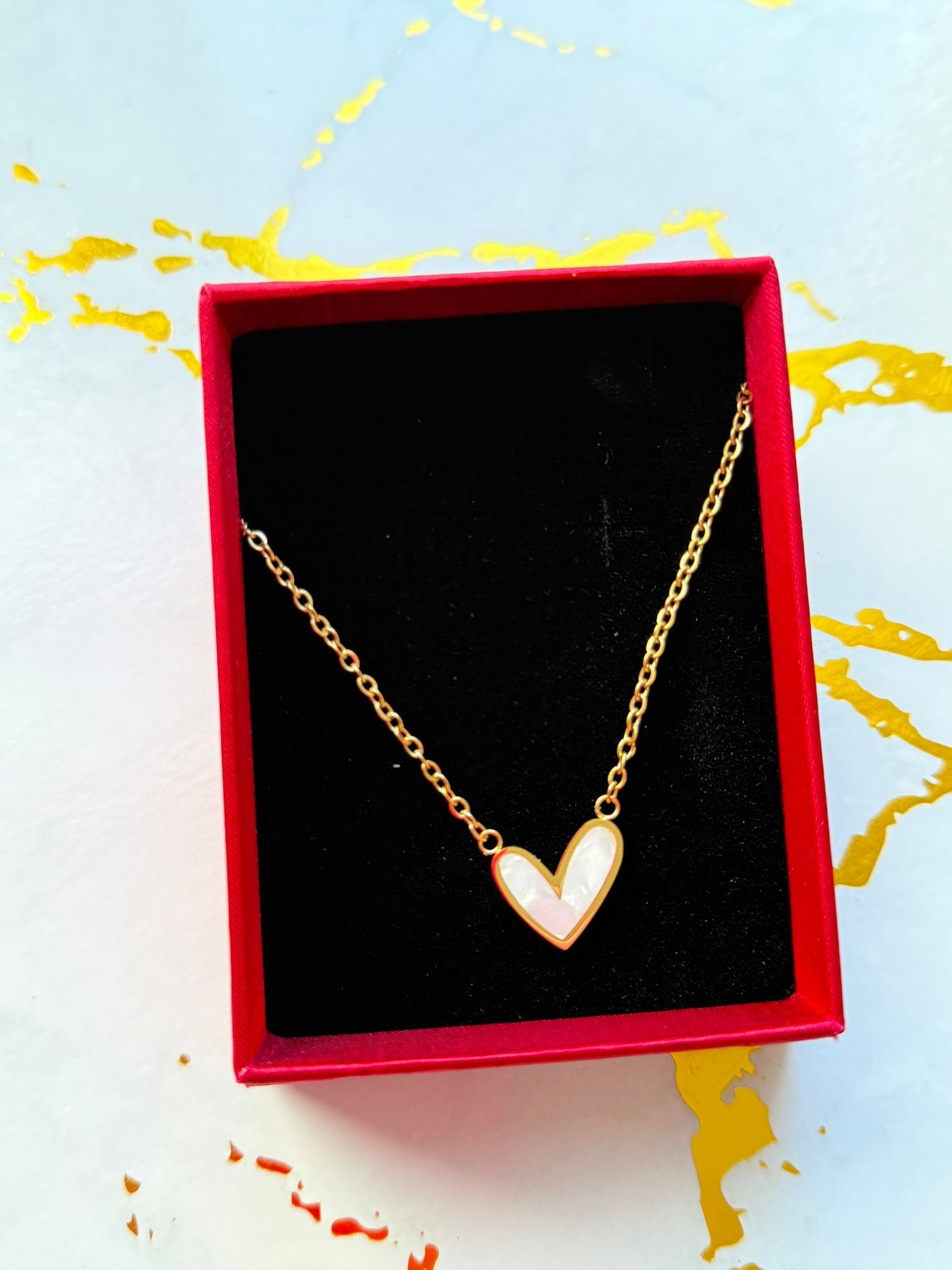 Collar corazón