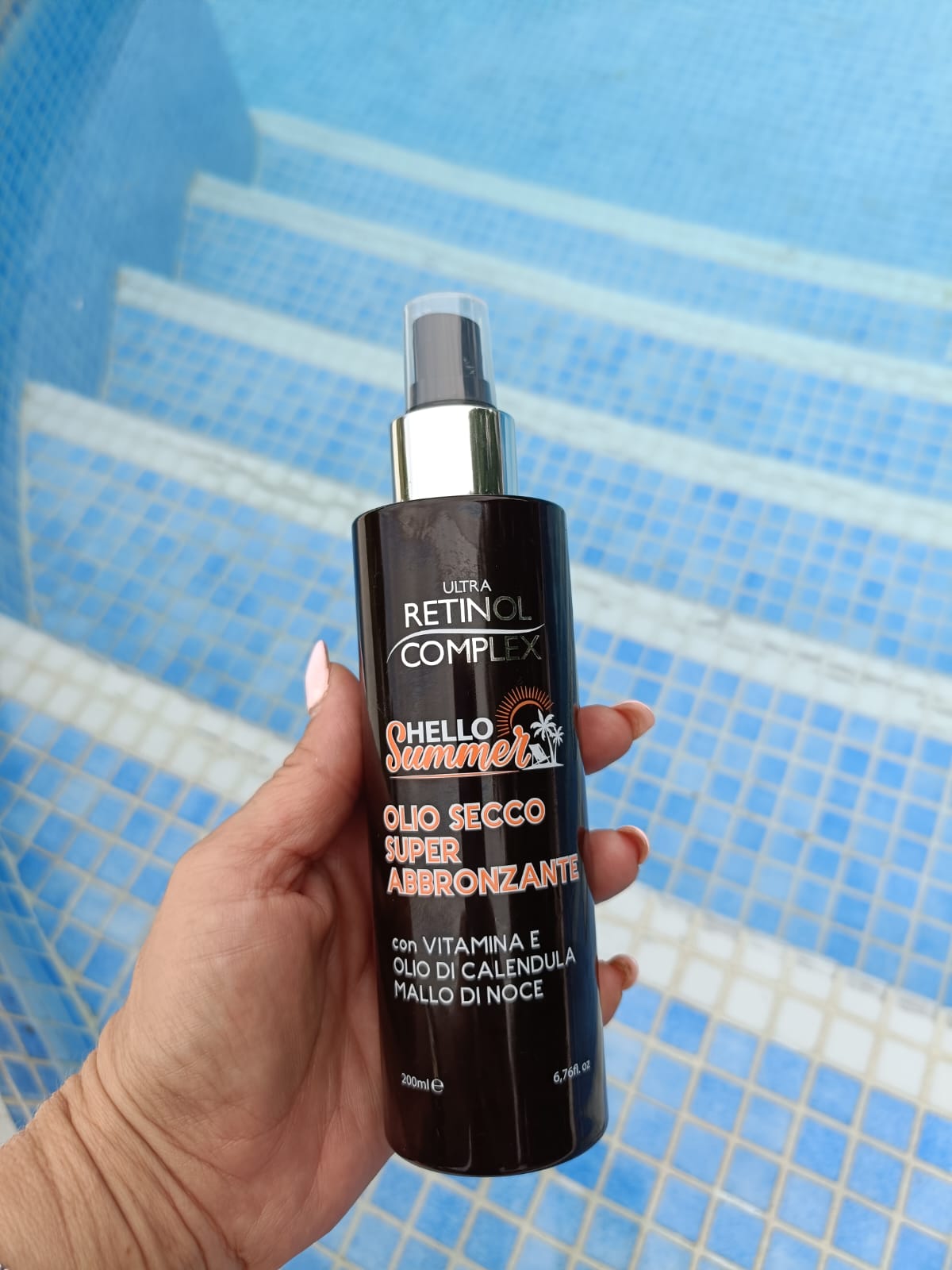 Aceite en seco súper Bronceador