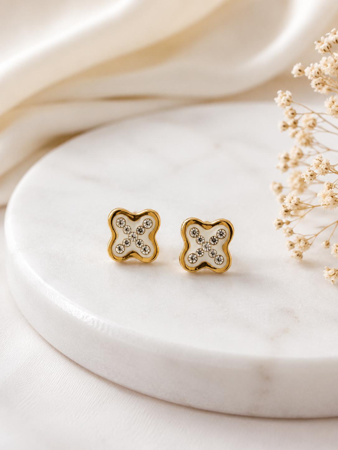 Pendientes Trebol