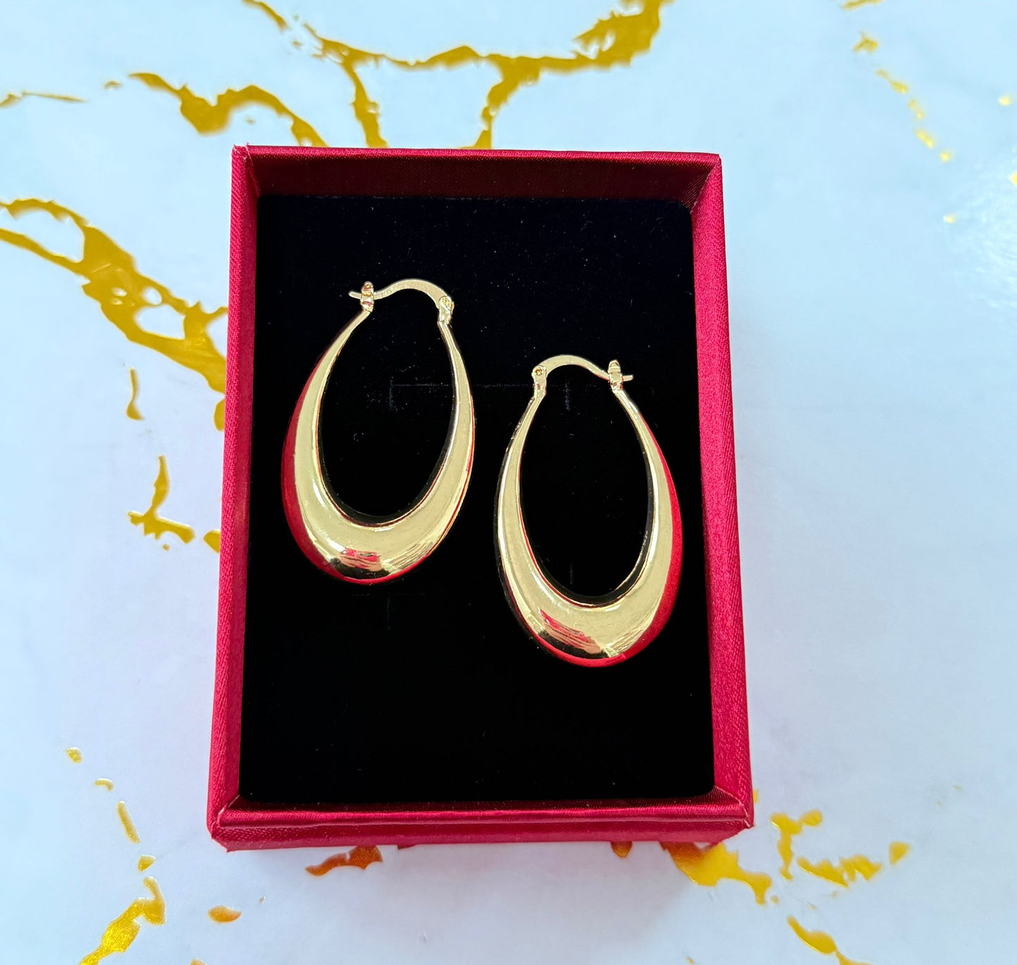 Pendientes ovalado