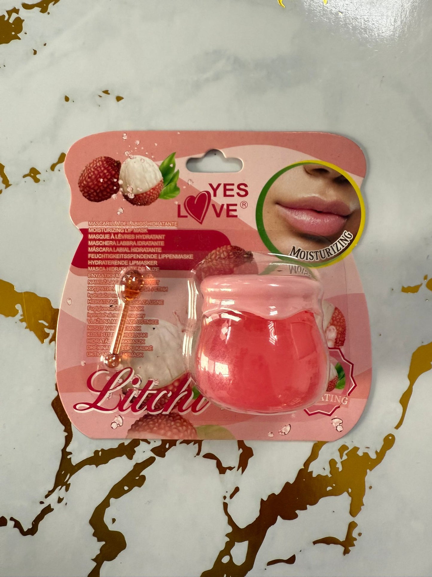 Mascarilla de labios hidratante