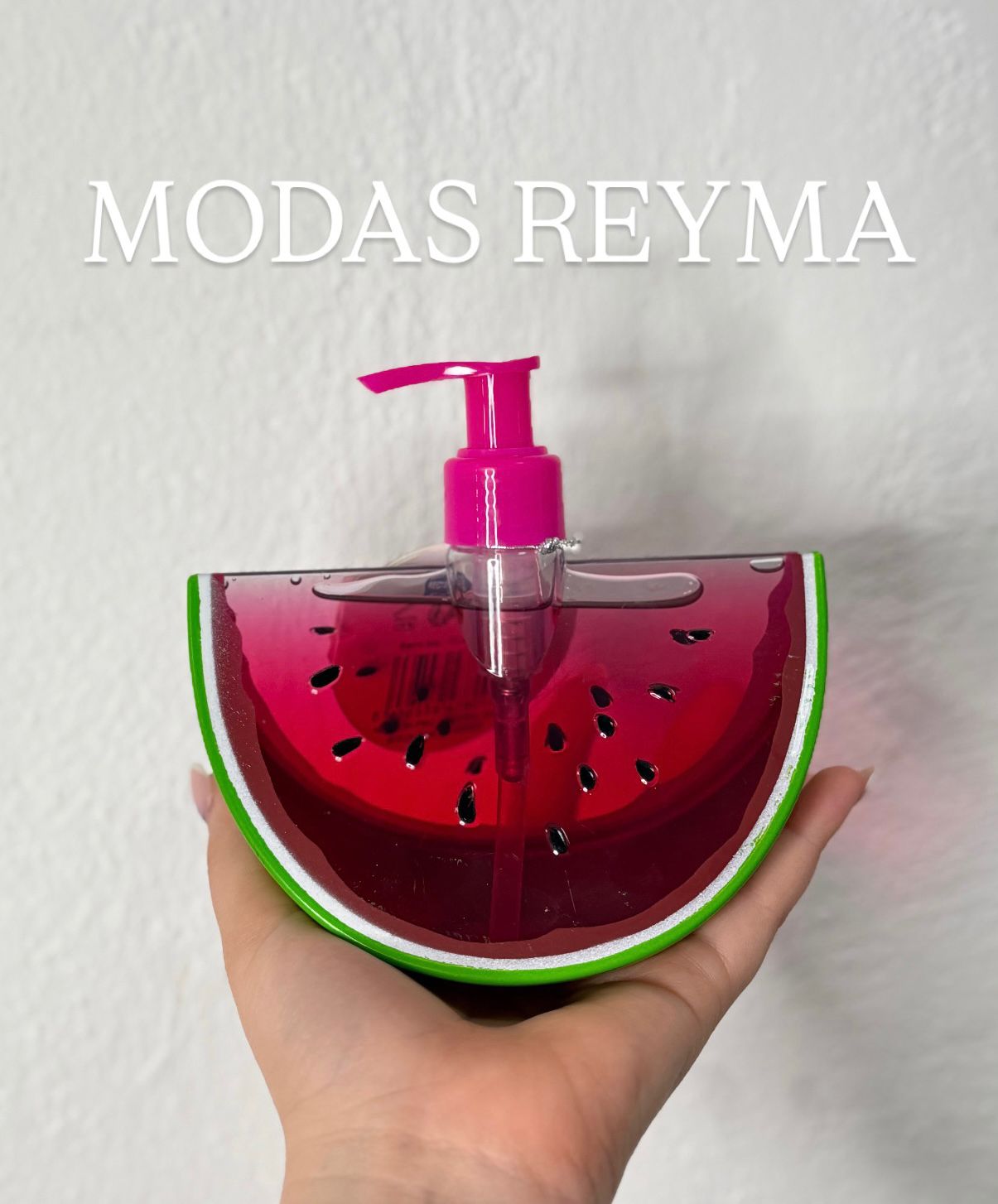Jabón líquido de mano sandía roja