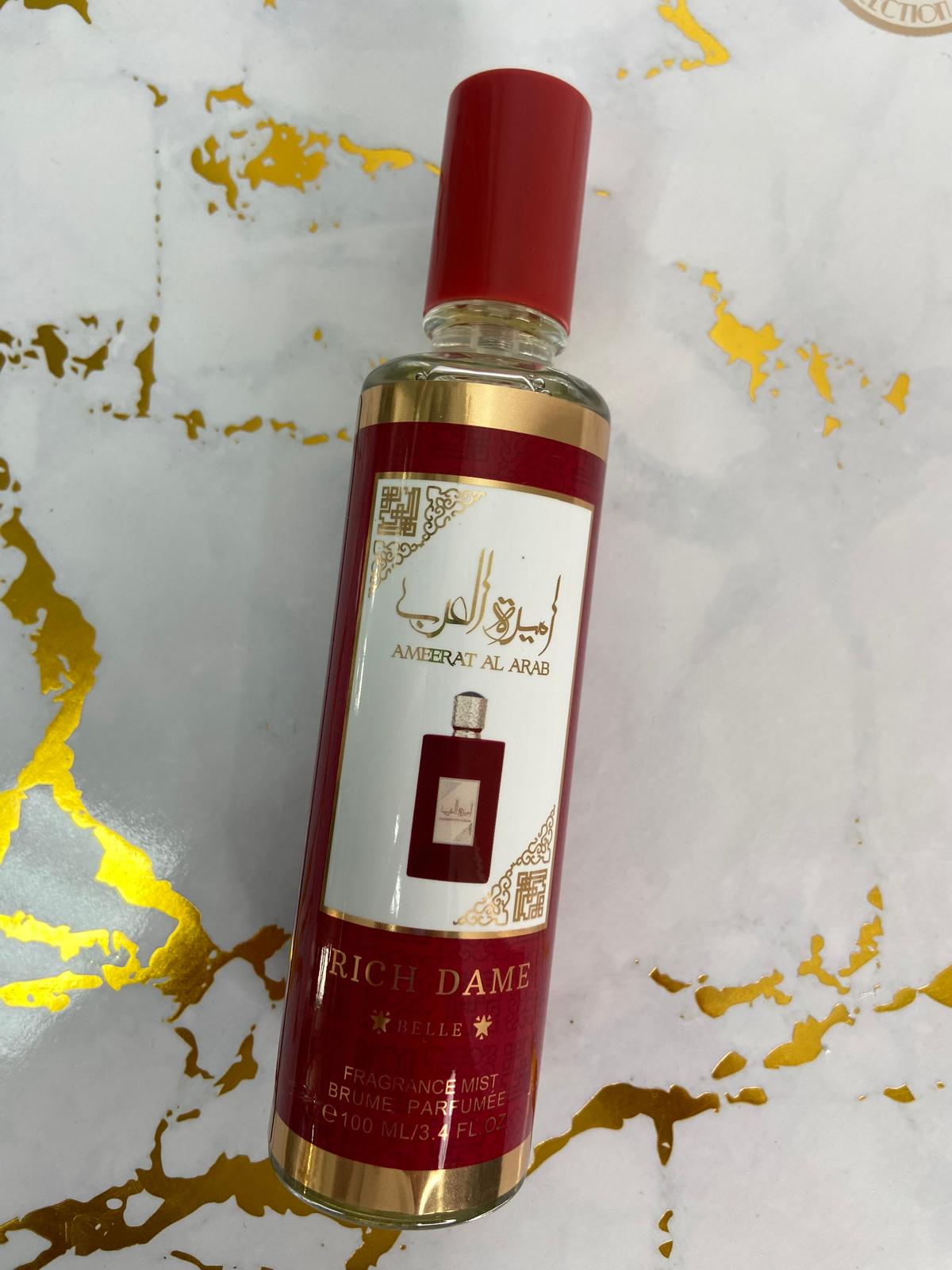 Perfume Ameerat al arab corporal y cabello