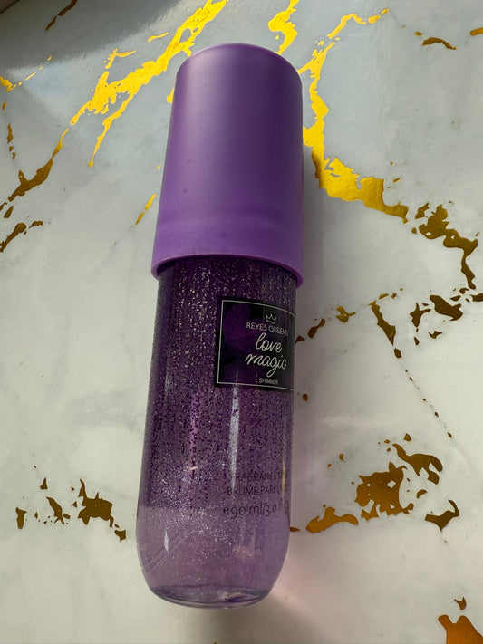 Bruma Perfumada con purpurina
