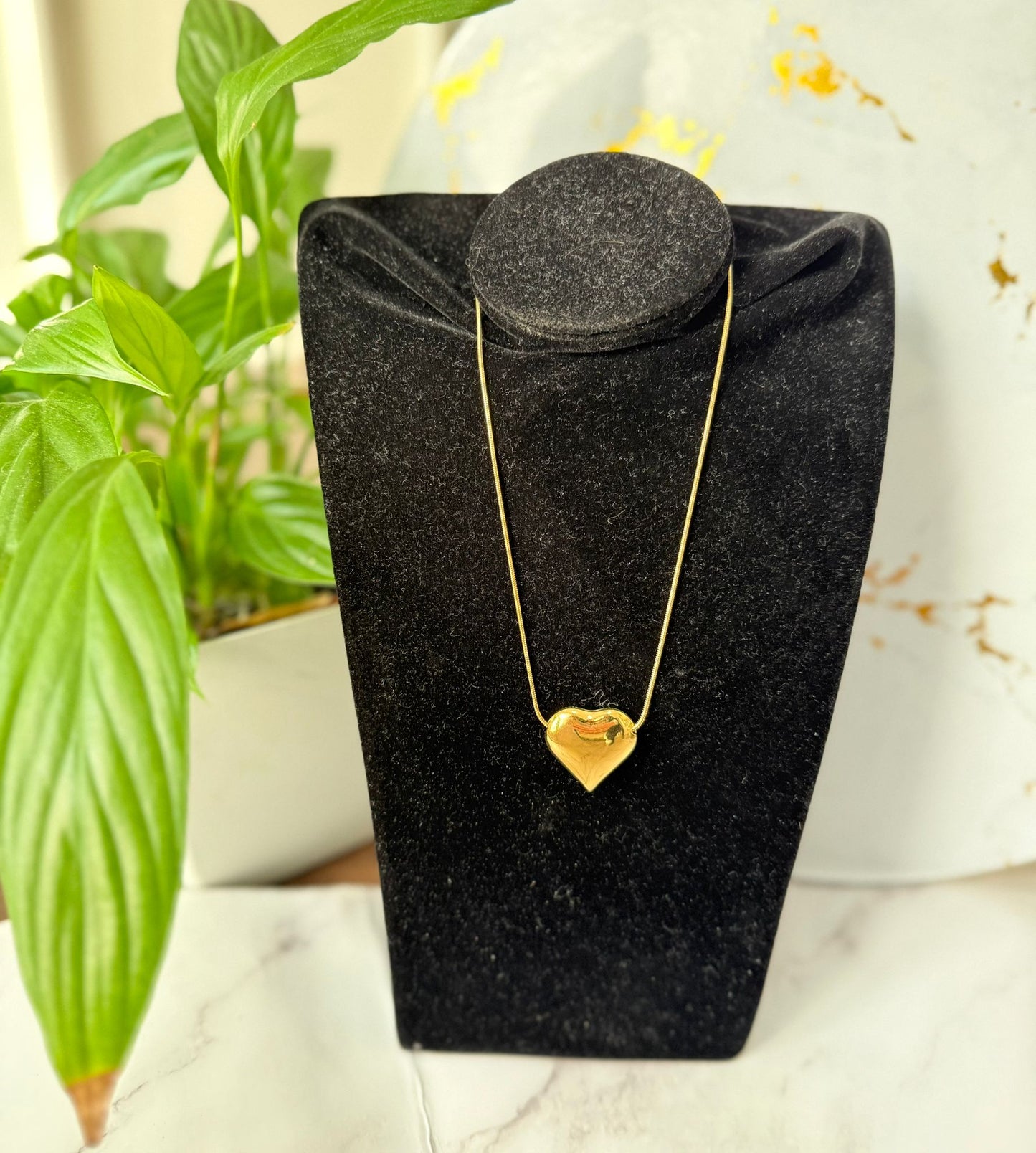 Collar corazón