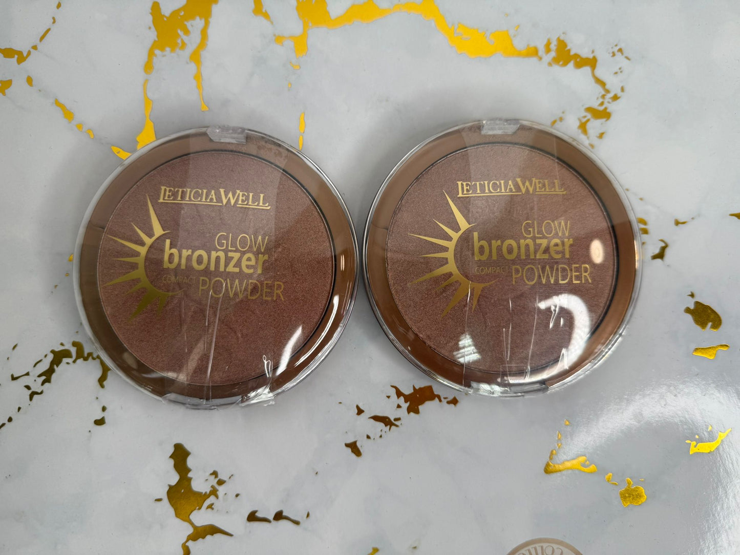 Polvos bronceador iluminador