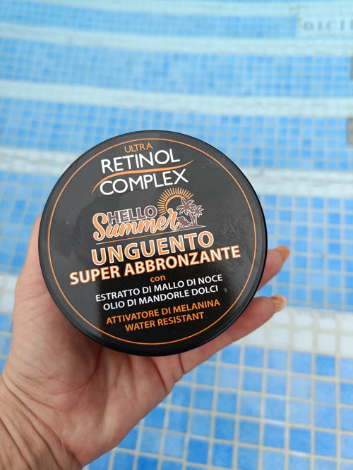 Ungüento Super Abbronzante Retinol Complex – Bronceado Ultra Intenso (200ml)