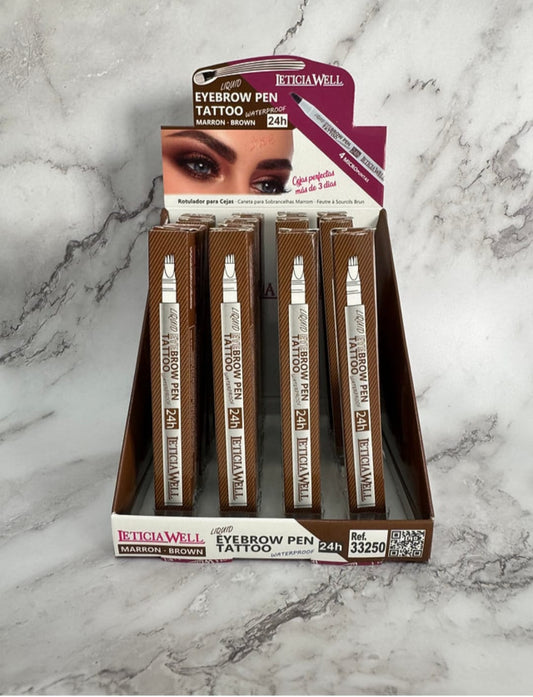 Lápiz de Cejas Leticia Well Eyebrow Tattoo 24h