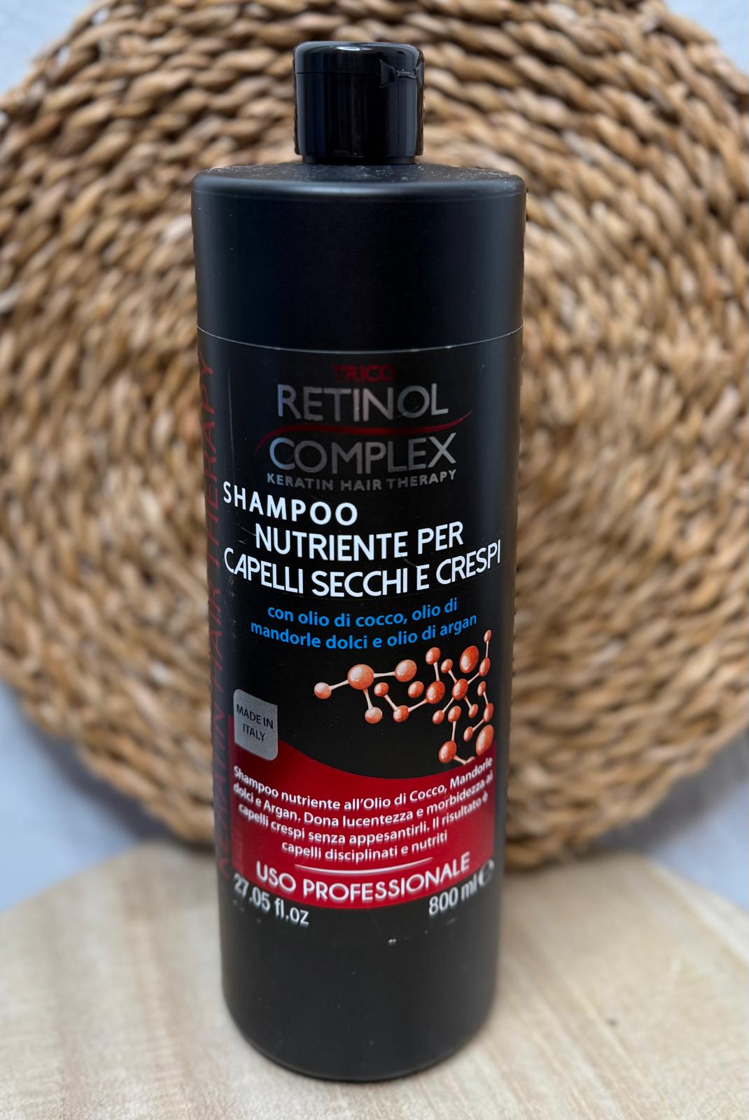 Champú retinol nutritivo