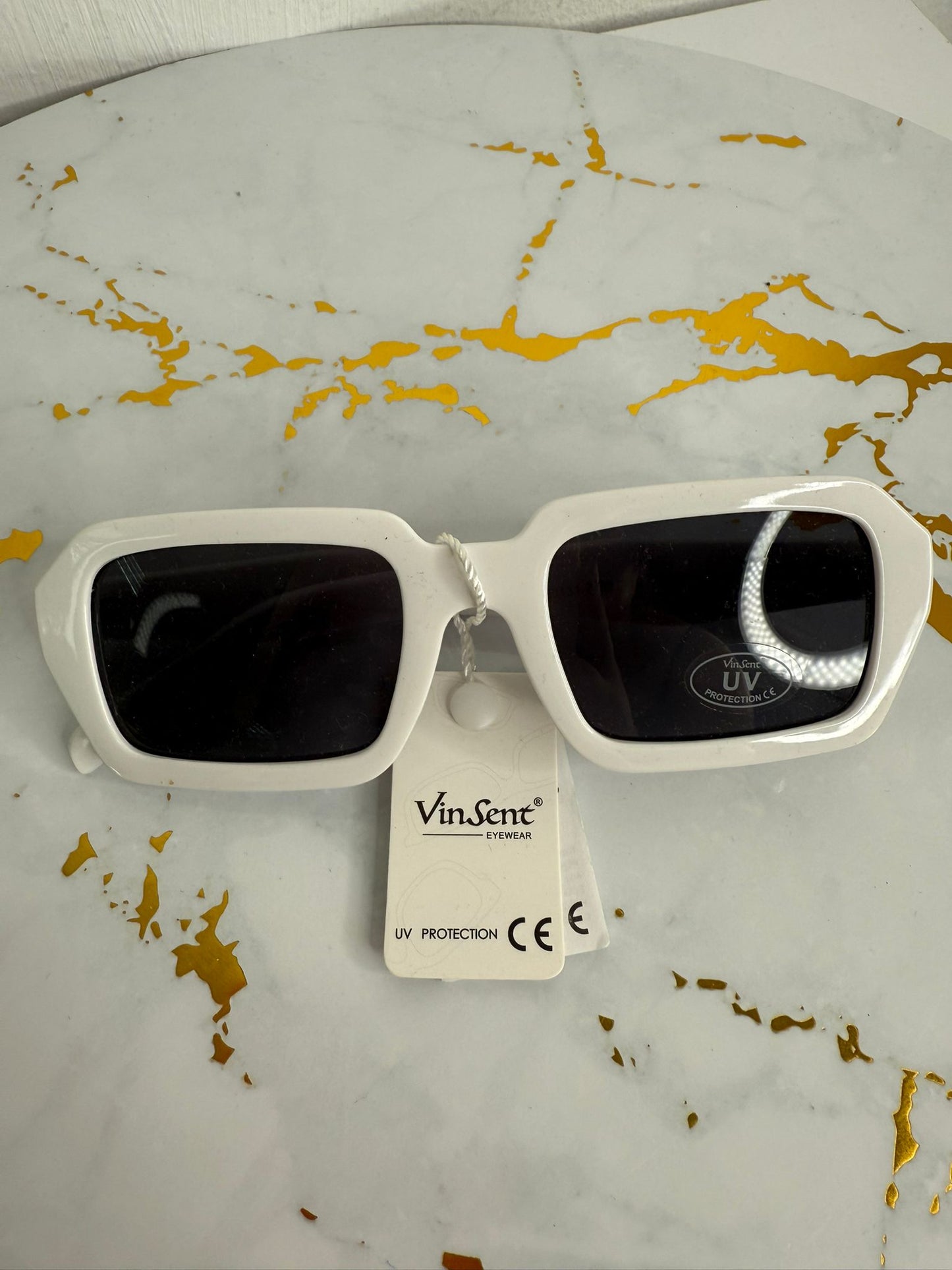 Gafas de sol blancas