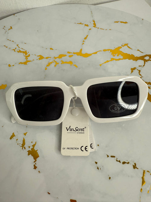 Gafas de sol blancas