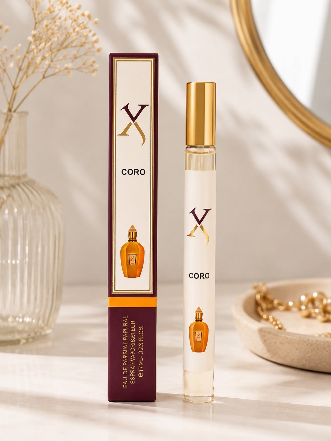 Perfume mini talla coro de xerjoff