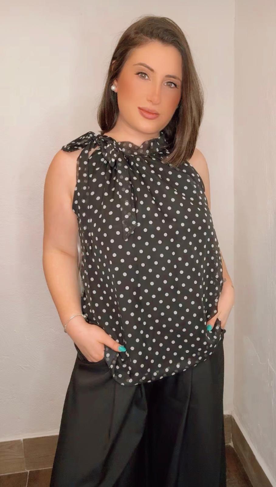 Blusa Lunares
