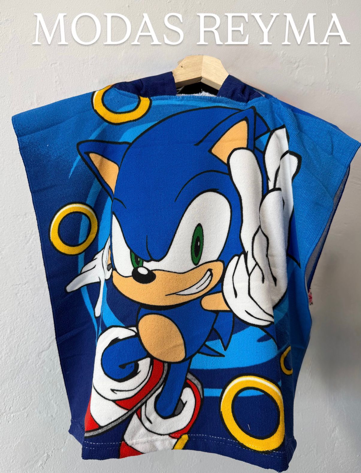 Toalla niño Sonic