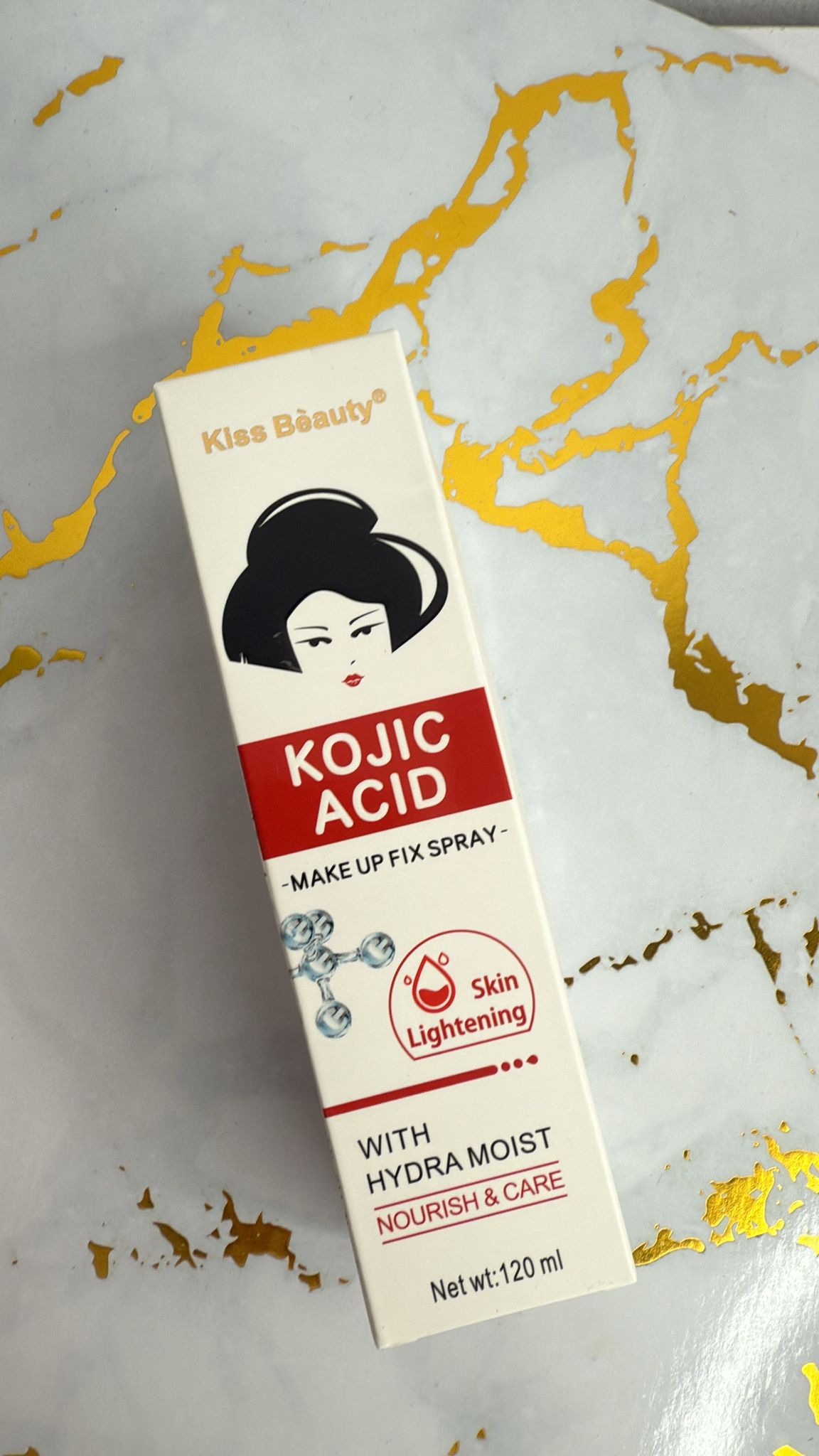 Fijador de maquillaje con ácido