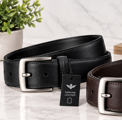 Cinturones Genuine Leather