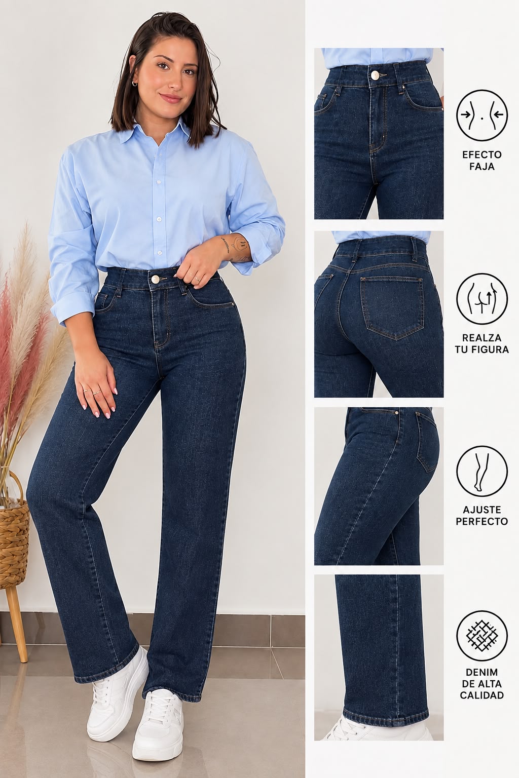 Vaquero faja recto