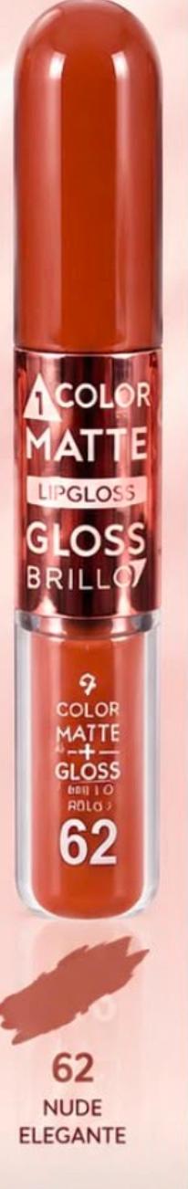 Pintalabio mate + gloss