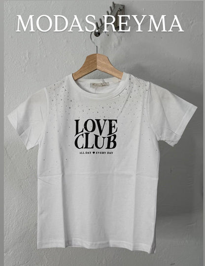 Camiseta love niña