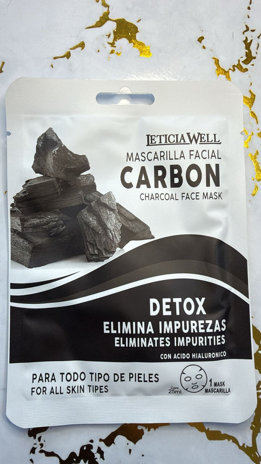 Mascarilla de carbón