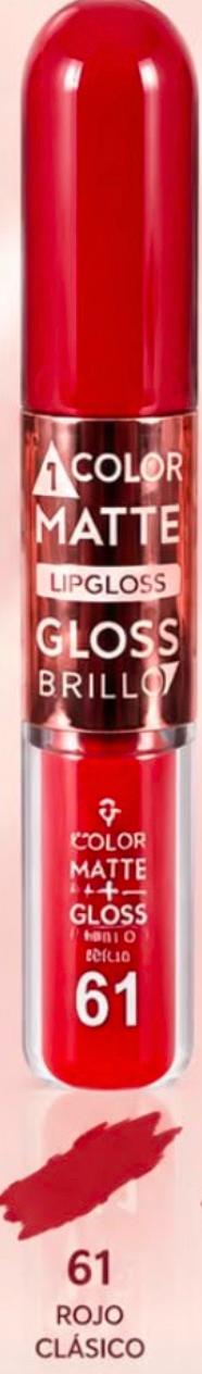Pintalabio mate + gloss