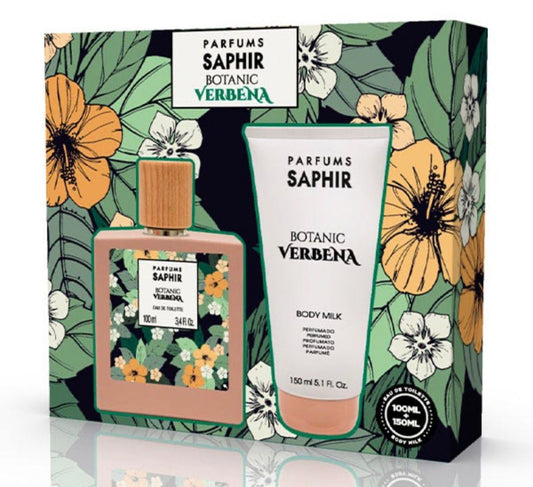 Set botanic verbena saphir