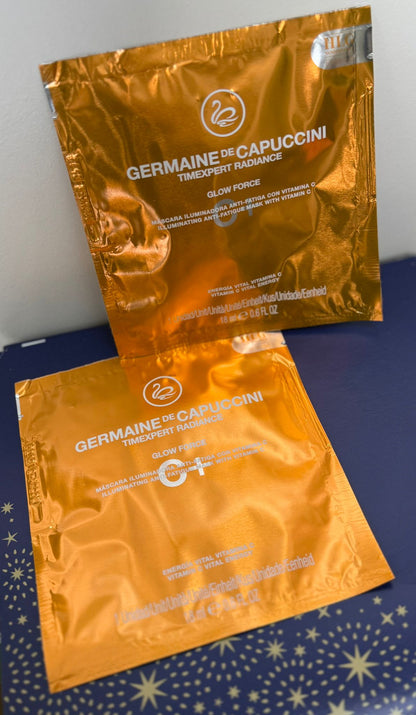 Mascarilla iluminadora con vitamina c