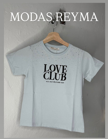 Camiseta love niña