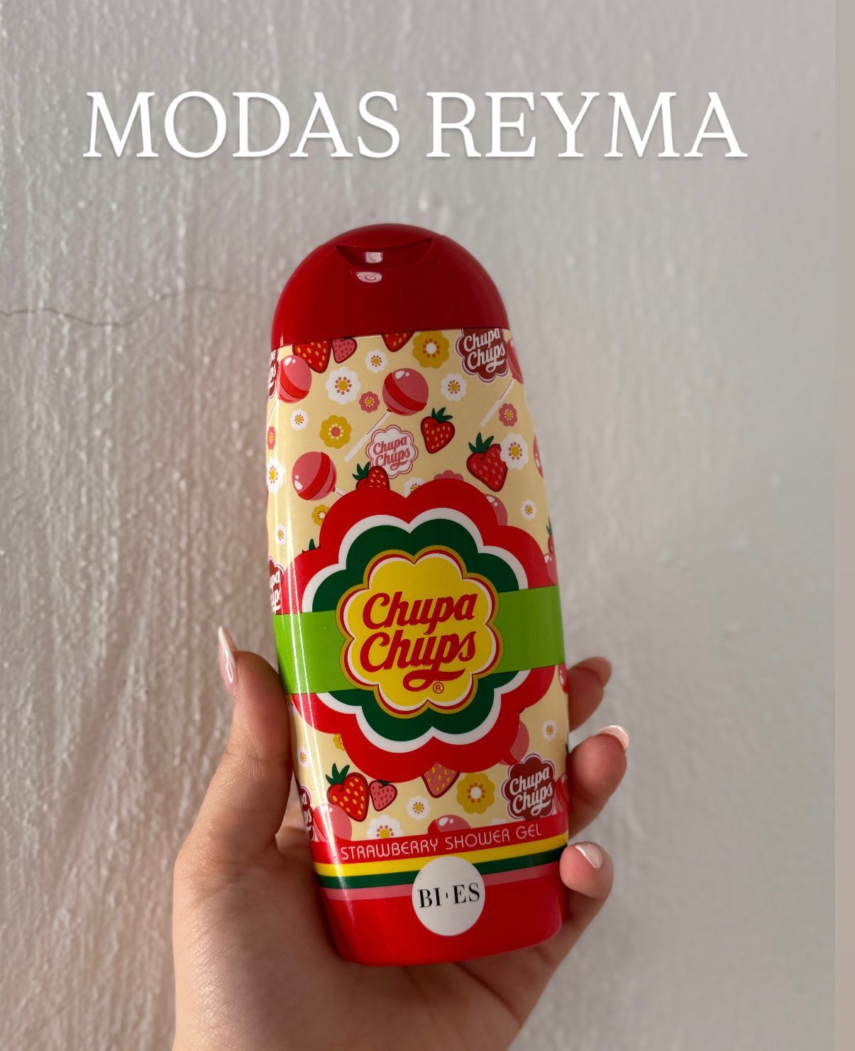 Gel de ducha aroma fresa