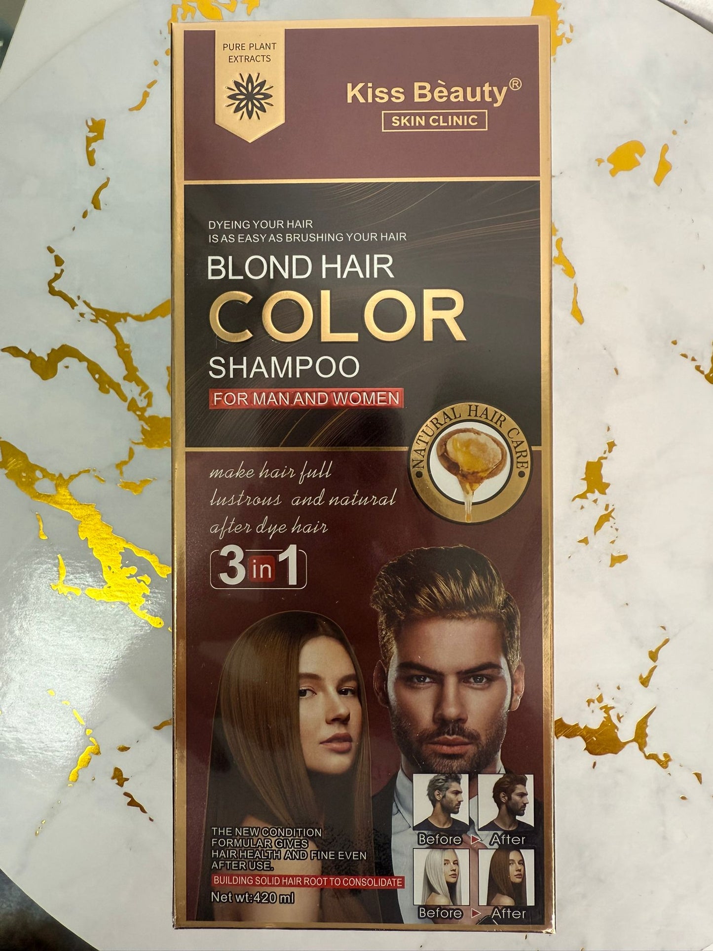 Champú de color 3 in 1