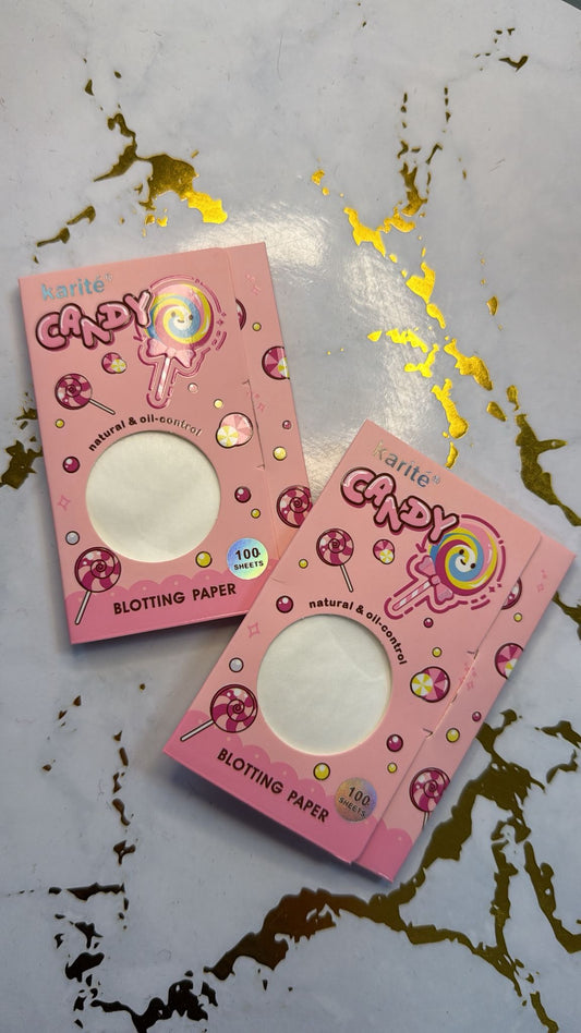 Papel Absorbente grasa y brillo facial