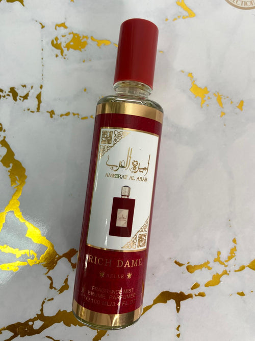 Perfume Ameerat al arab corporal y cabello
