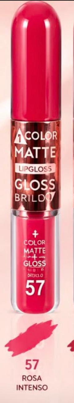 Pintalabio mate + gloss