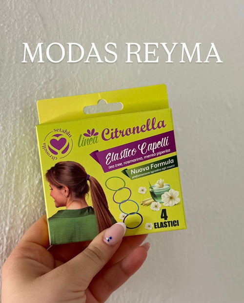 Gomas de pelo con citronela