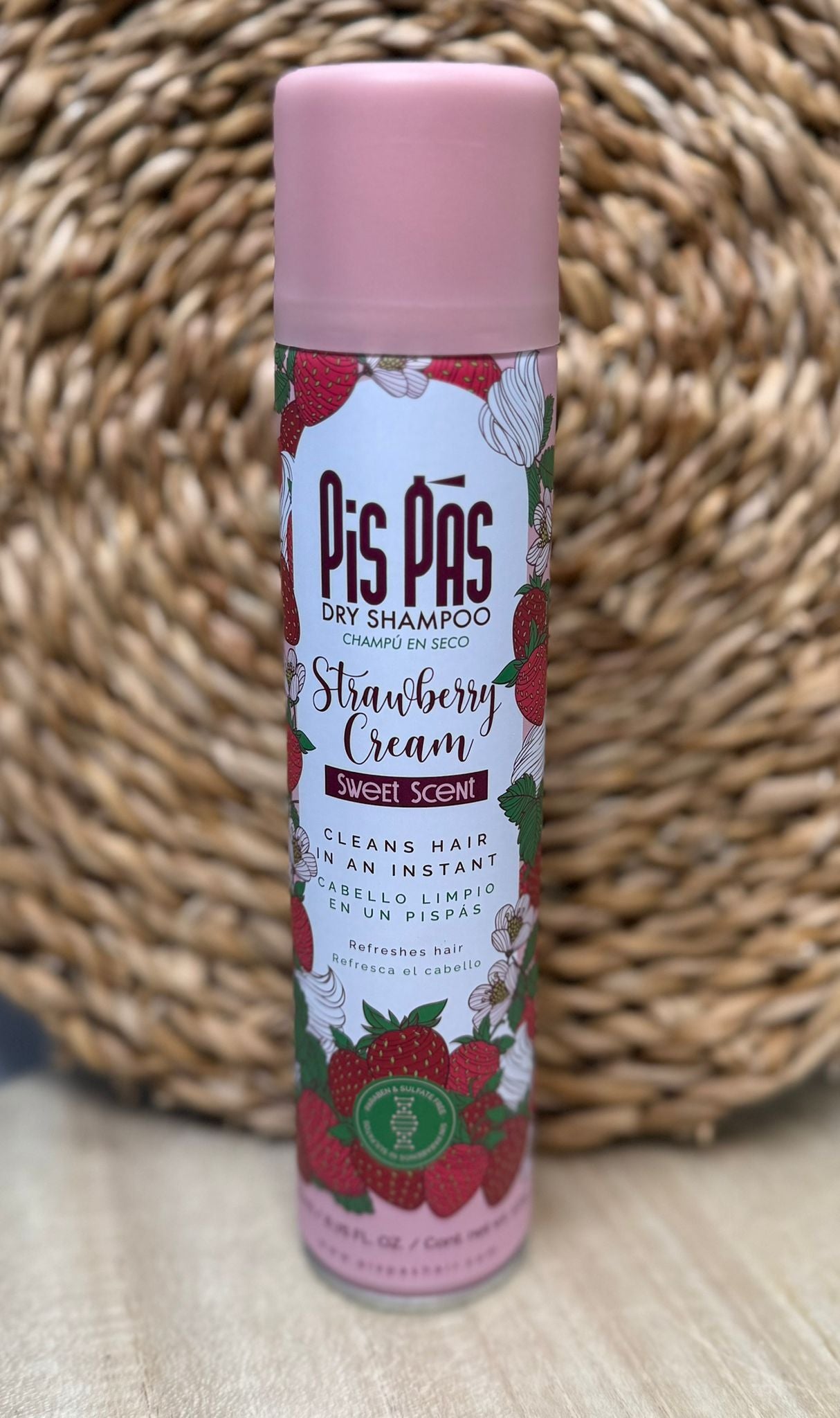 champú seco strawberry cream