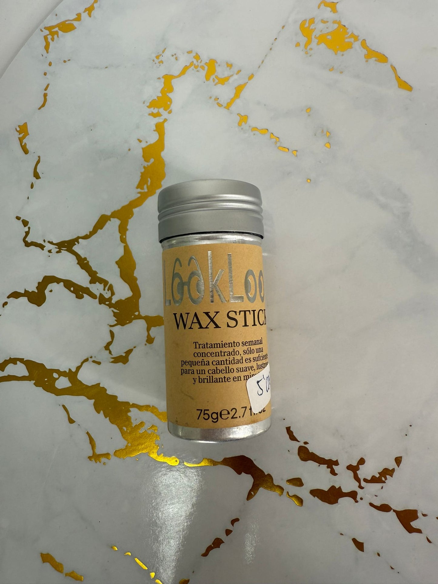 Cera en barra para el cabello