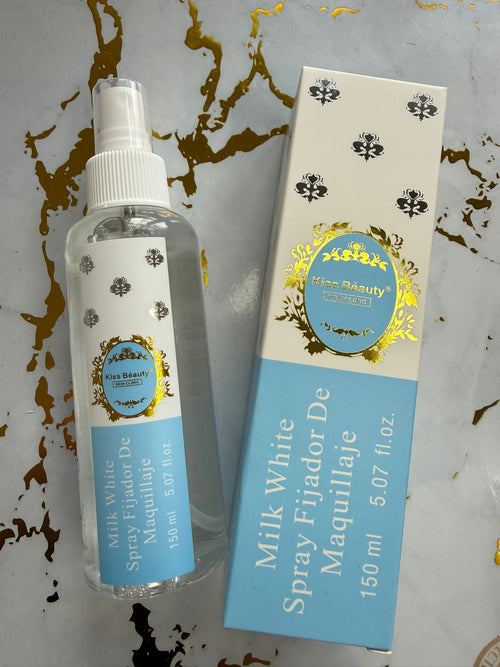 Fijador de maquillaje blanco latte