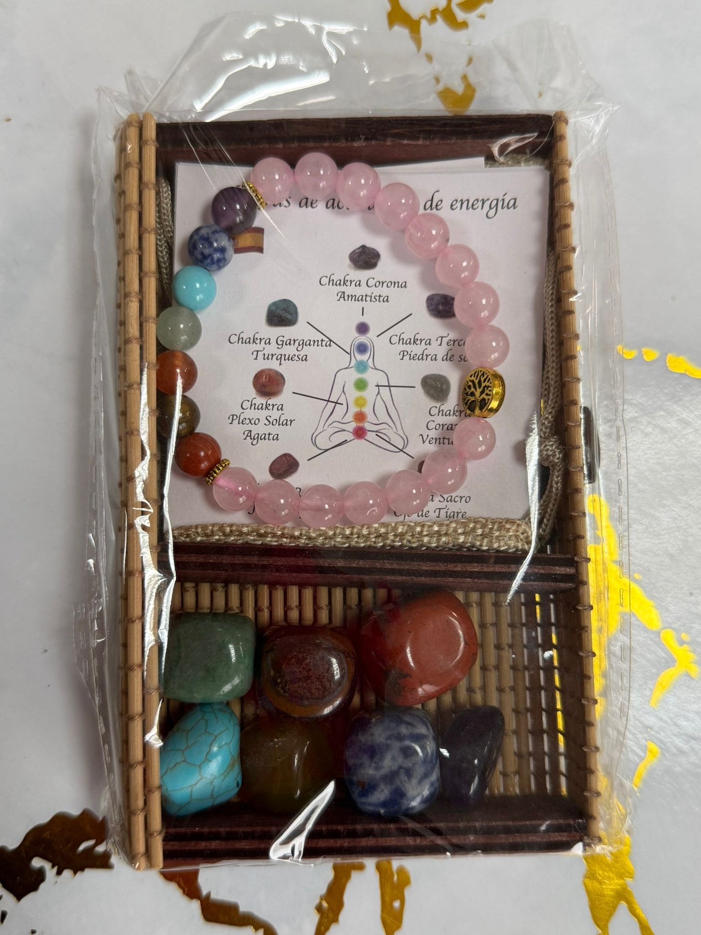 Set Chakras pulsera