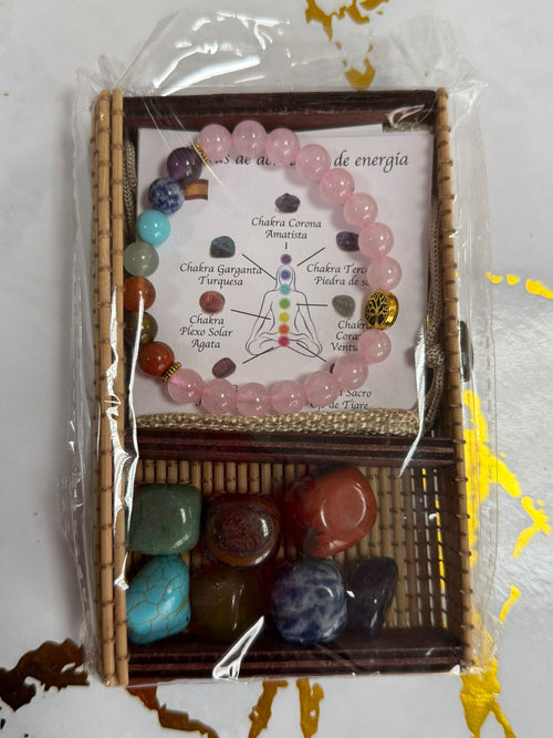 Set Chakras pulsera