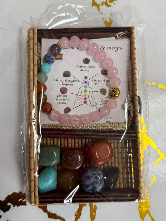 Set Chakras pulsera