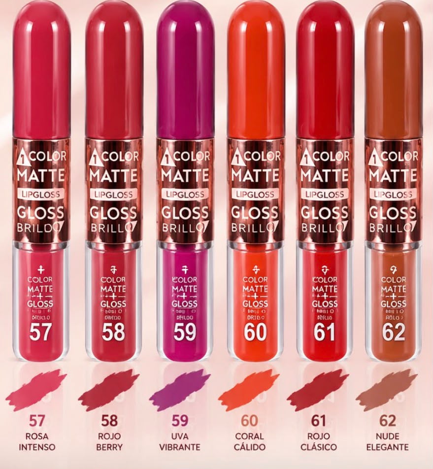 Pintalabio mate + gloss