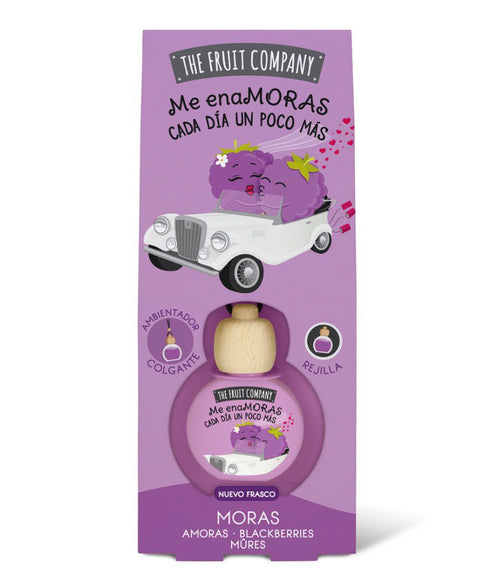 Ambientador de coche de moras