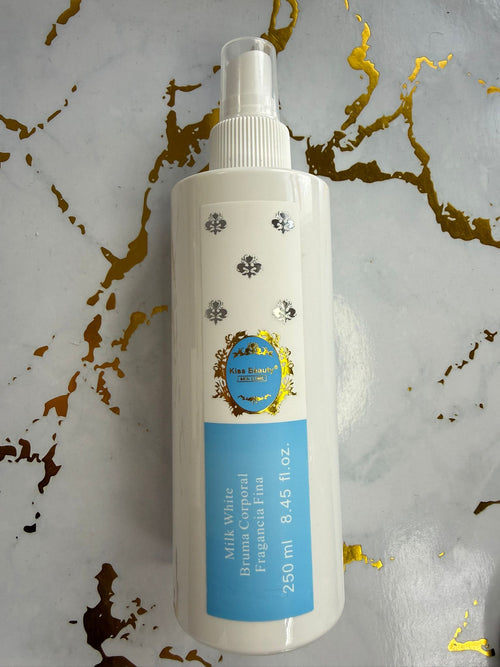Bruma corporal blanco latte