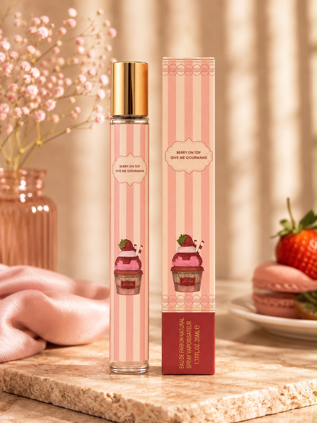 Perfume mini talla berry on top