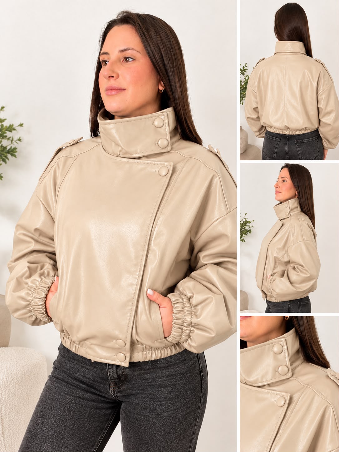 Bomber Sara Piel