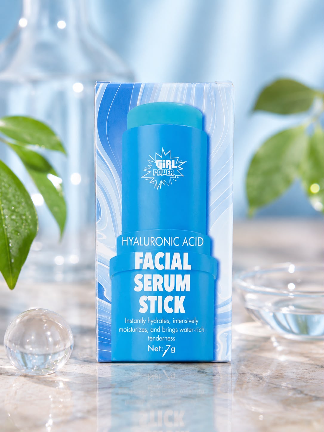 Sérum facial hidratante en barra