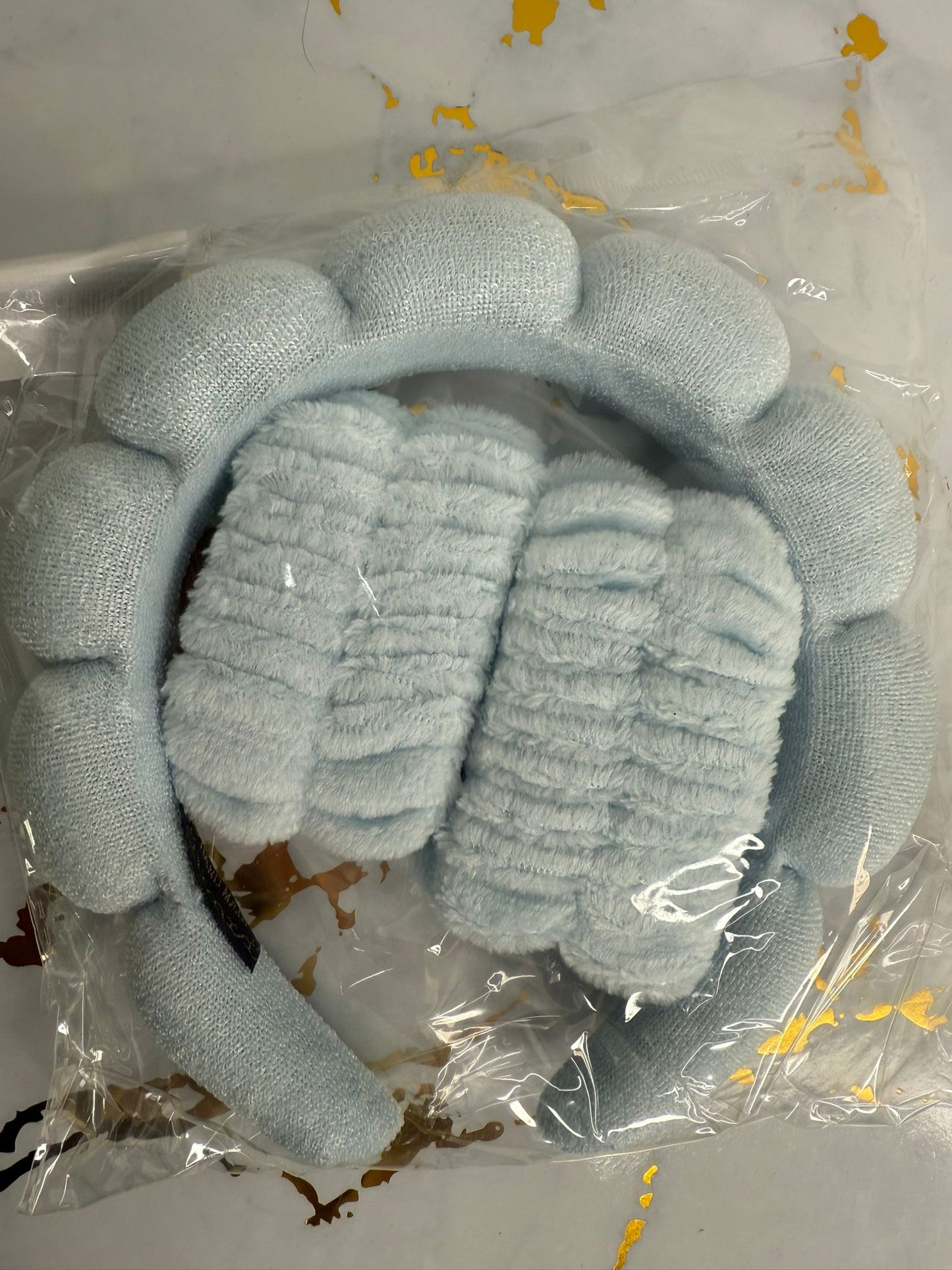 Banda con muñequeras