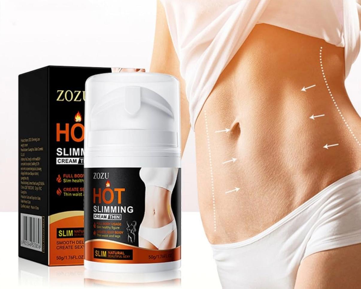 Crema corporal efecto térmico moldeado de figura
