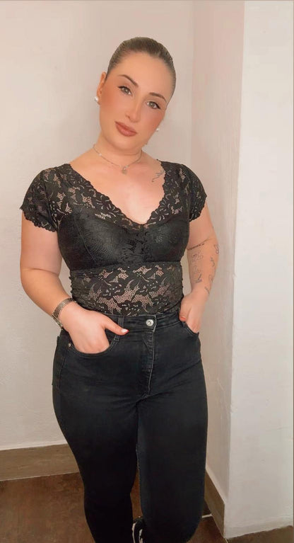 Top encaje sofia