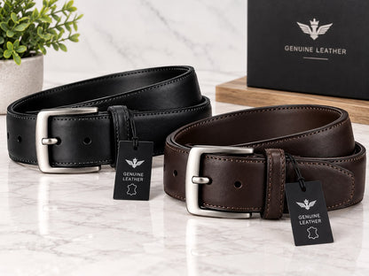 Cinturones Genuine Leather